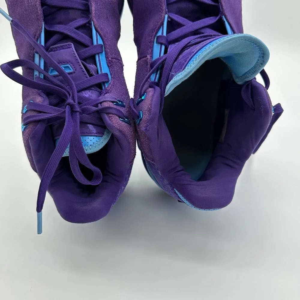 Nike Mens 13 LeBron NXXT Gen AMPD Purple Blue FJ1566-500 Basketball Sneakers